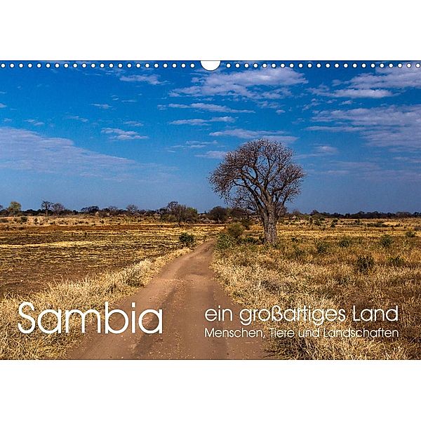 Sambia - ein großartiges Land (Wandkalender 2023 DIN A3 quer), rsiemer