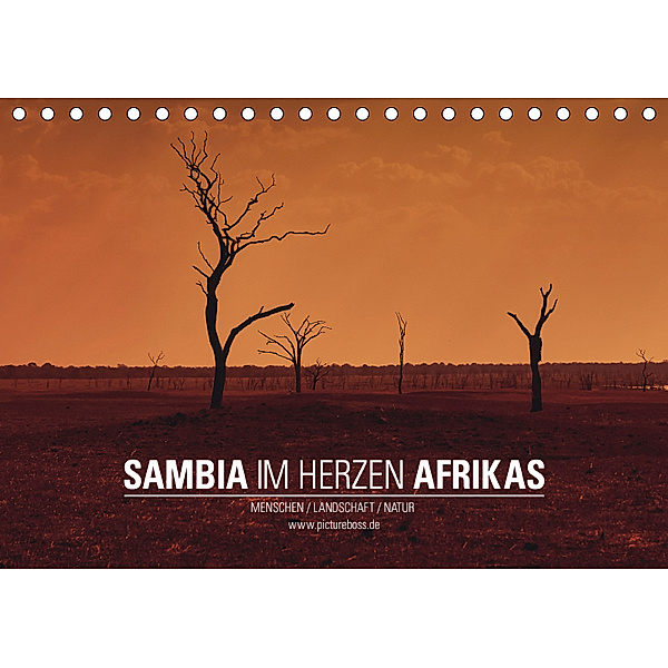 SAMBIA IM HERZEN AFRIKAS (Tischkalender 2019 DIN A5 quer), Jens Esch