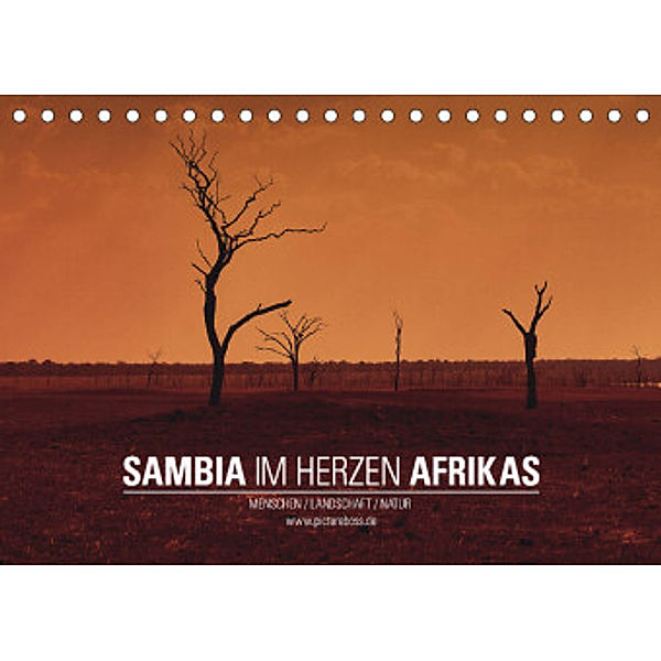 SAMBIA IM HERZEN AFRIKAS (Tischkalender 2022 DIN A5 quer), Jens Esch