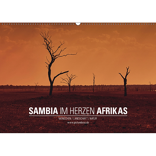 SAMBIA IM HERZEN AFRIKAS (Wandkalender 2019 DIN A2 quer), Jens Esch