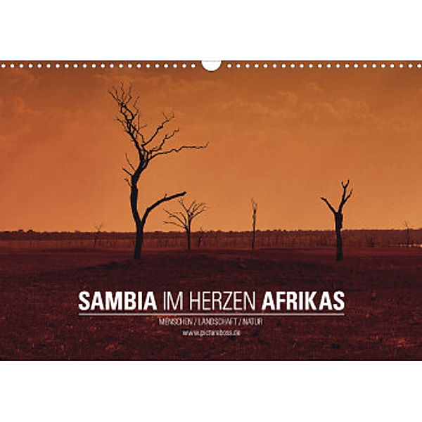 SAMBIA IM HERZEN AFRIKAS (Wandkalender 2022 DIN A3 quer), Jens Esch