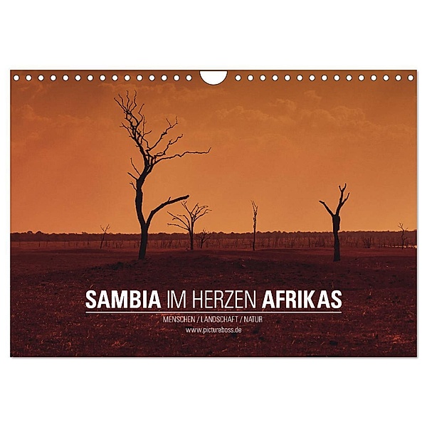 SAMBIA IM HERZEN AFRIKAS (Wandkalender 2024 DIN A4 quer), CALVENDO Monatskalender, Jens Esch