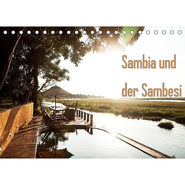 Sambia und der Sambesi (Tischkalender 2023 DIN A5 quer), daniel slusarcik photography (dsp)