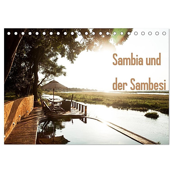 Sambia und der Sambesi (Tischkalender 2024 DIN A5 quer), CALVENDO Monatskalender, daniel slusarcik photography (dsp)