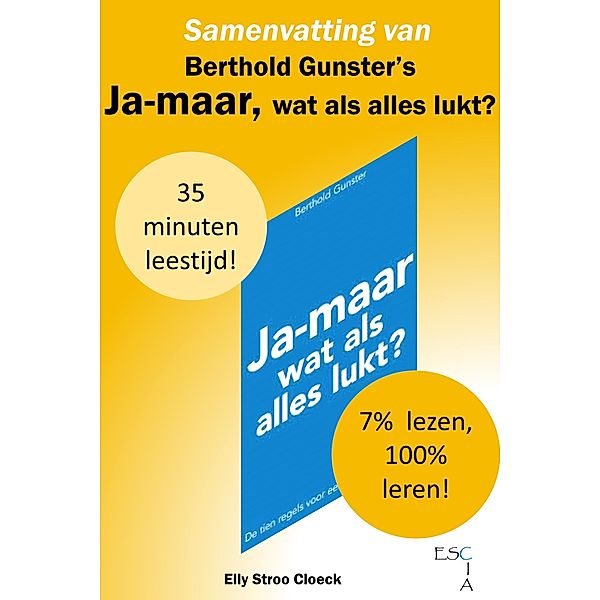 Samenvatting van Berthold Gunster's Ja-maar, Wat Als Alles Lukt? (Zelfontwikkeling Collectie) / Zelfontwikkeling Collectie, Elly Stroo Cloeck