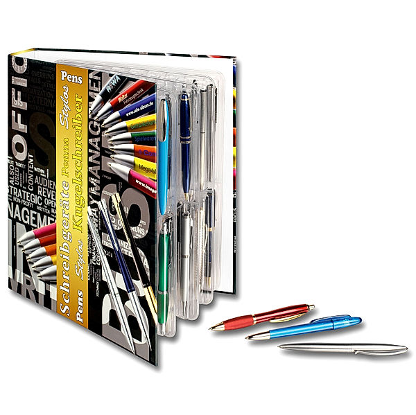Sammelalbum für Kugelschreiber und Stifte
