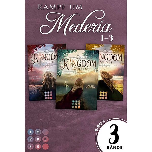 Sammelband der epischen Fantasysage »Kampf um Mederia« (Band 1-3) (Kampf um Mederia) / Kampf um Mederia, Sabine Schulter