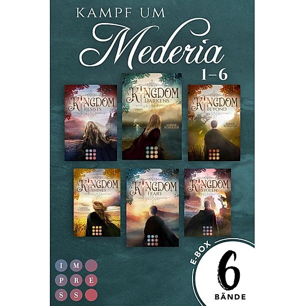 Sammelband der epischen Fantasysage »Kampf um Mederia« (Band 1-6) (Kampf um Mederia) / Kampf um Mederia, Sabine Schulter