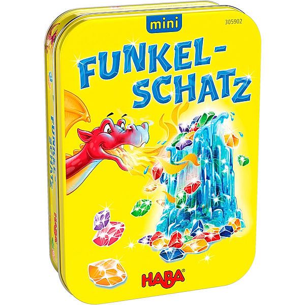 HABA Sammelspiel FUNKELSCHATZ – MINI in bunt, Günter Burkhardt, Lena Burkhardt, Daniel Döbner