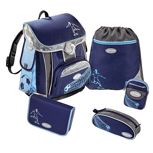 Sammies by Samsonite PREMIUM Schulranzen-Set Goal Kick, 5-teilig