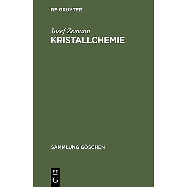 Sammlung Göschen / 1220/1220a / Kristallchemie, Josef Zemann