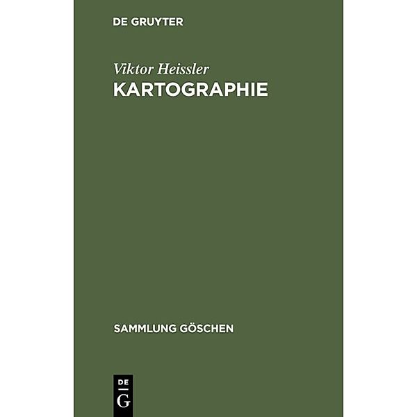 Sammlung Göschen / 30/30a / Kartographie, Viktor Heissler