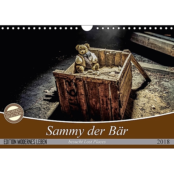 Sammy der Bär besucht Lost Places (Wandkalender 2018 DIN A4 quer), SchnelleWelten