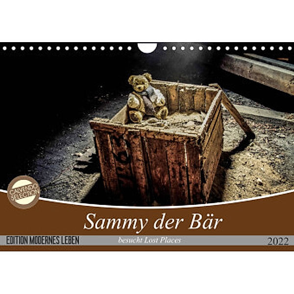 Sammy der Bär besucht Lost Places (Wandkalender 2022 DIN A4 quer), SchnelleWelten