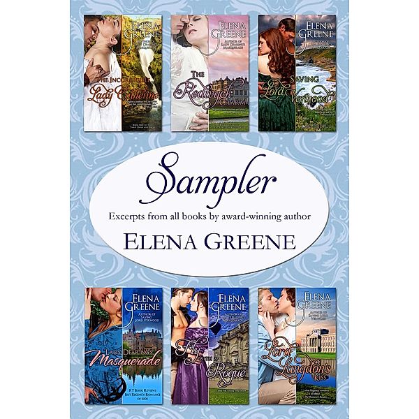 Sampler: Excerpts from all books by award-winning author Elena Greene, Elena Greene