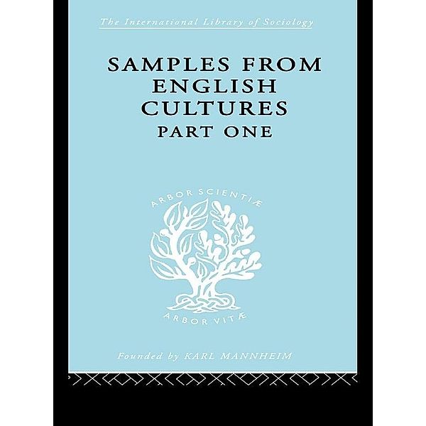 Samples from English Cultures, Josephine Klein