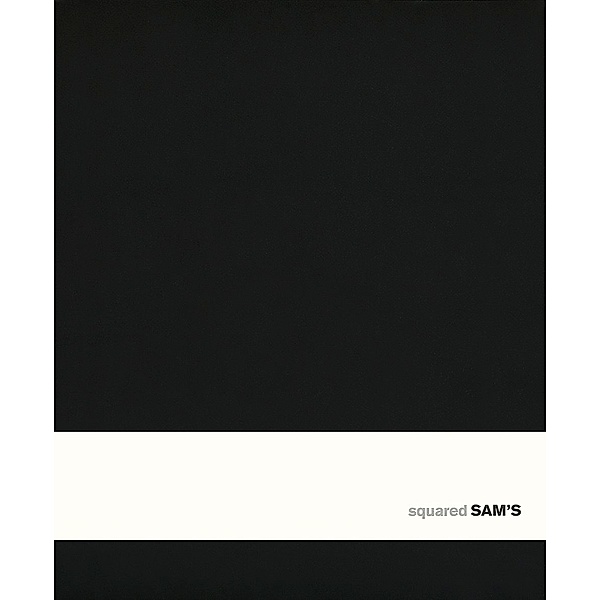 SAM's Notebook C Format 14,5 x 17,5 cm, kariert schwarz