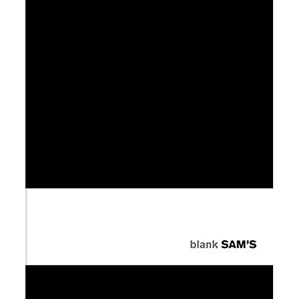 SAM's Notebook D Blank Black