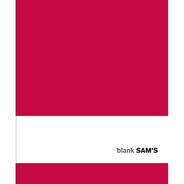SAM's Notebook D Blank Red