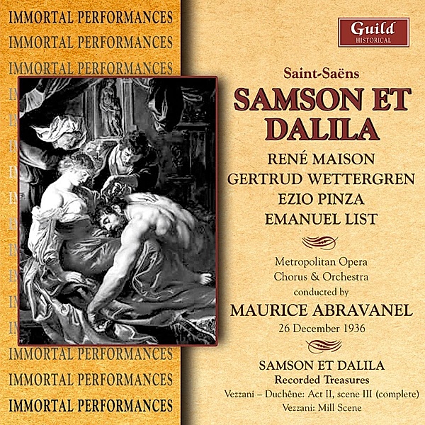 Samson Et Dalila, Maurice Abravanel, Metropolitan Opera Chorus & Orch.