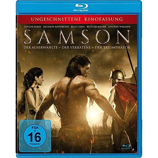 Samson Uncut Edition, Taylor James, Rutger Hauer, Billy Zane