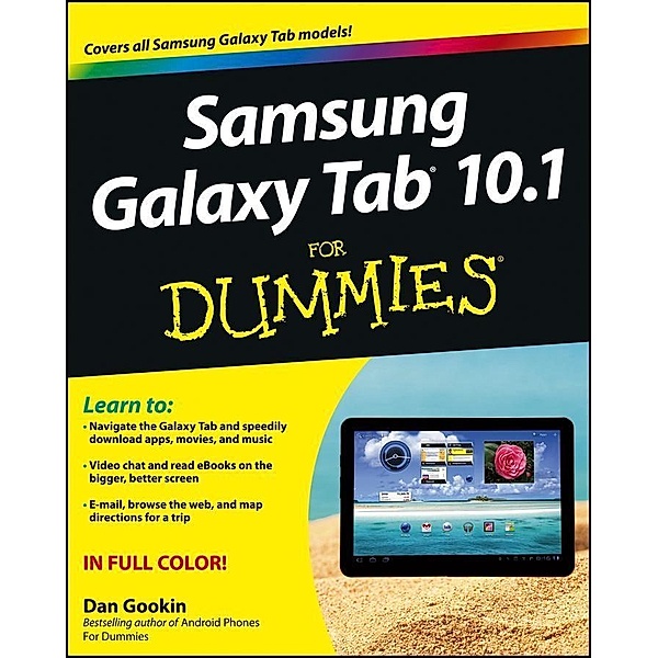 Samsung Galaxy Tab 10.1 For Dummies, Dan Gookin