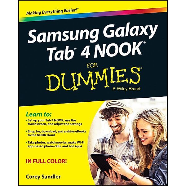 Samsung Galaxy Tab 4 NOOK For Dummies, Corey Sandler