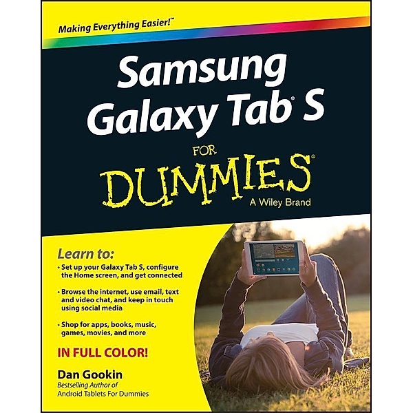 Samsung Galaxy Tab S For Dummies, Dan Gookin