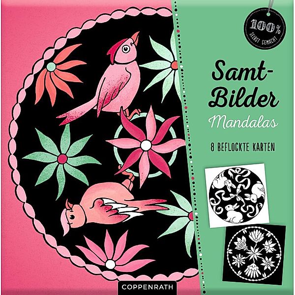 Samt-Bilder Mandalas