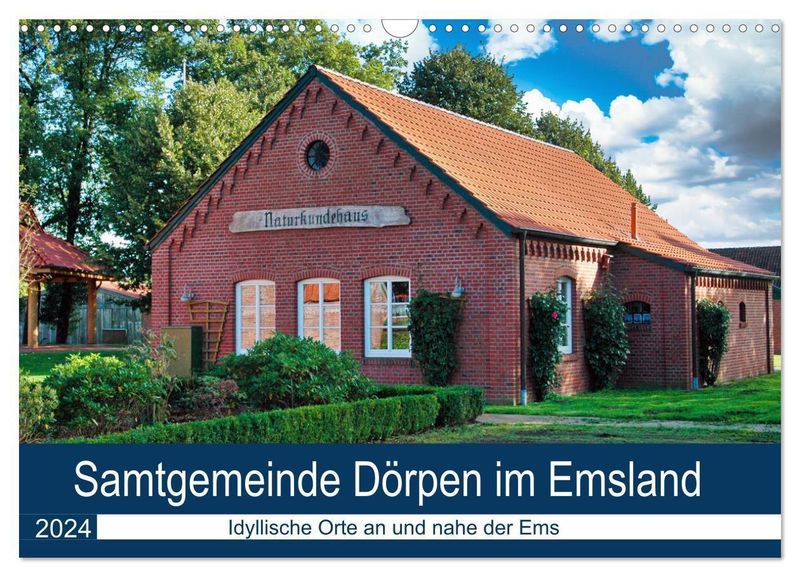 Samtgemeinde Dörpen im Emsland Wandkalender 2024 DIN A3 quer, CALVENDO  Monatskalender - Kalender bestellen