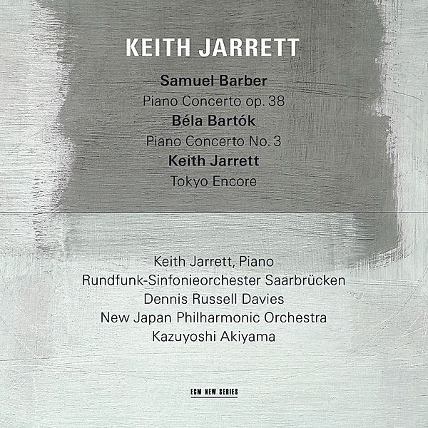 Samuel Barber/Bela Bartok, Samuel Barber, Béla Bartók, Keith Jarrett