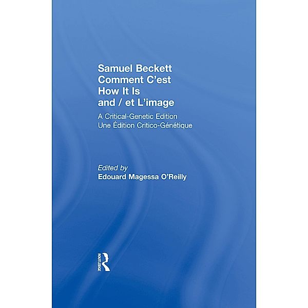 Samuel Beckett Comment C'est How It Is And / et L'image, Samuel Beckett