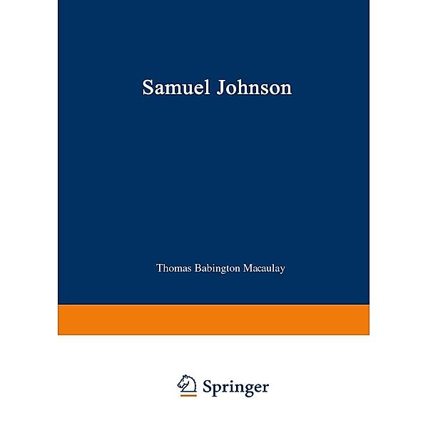 Samuel Johnson, Thomas Babington Macaulay, Franz von Holzendorff