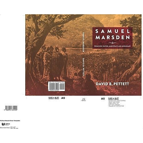 Samuel Marsden / Studies in Australian Colonial History Bd.5, David B Pettett
