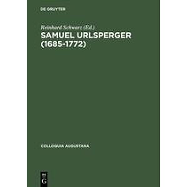 Samuel Urlsperger (1685-1772), Samuel Urlsperger