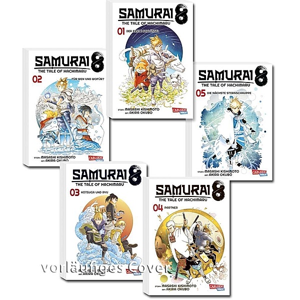 Samurai8 Komplettpack 1-5, Masashi Kishimoto, Akira Okubo