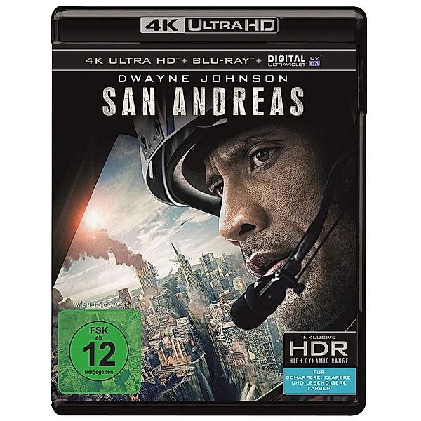 San Andreas (4K Ultra HD), Carla Gugino,Alexandra Daddario Dwayne Johnson