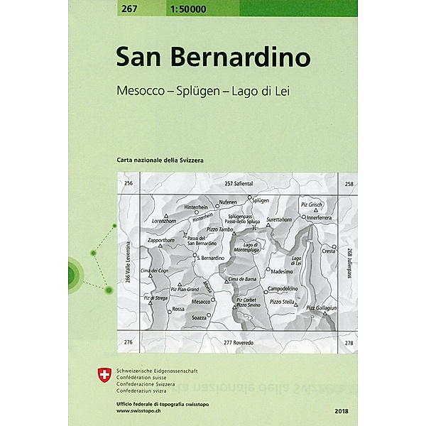 San Bernadino 1 : 50 000