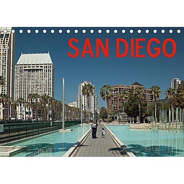 San Diego (Tischkalender 2017 DIN A5 quer), Christian Hallweger