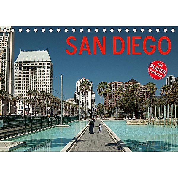 San Diego (Tischkalender 2021 DIN A5 quer), Christian Hallweger