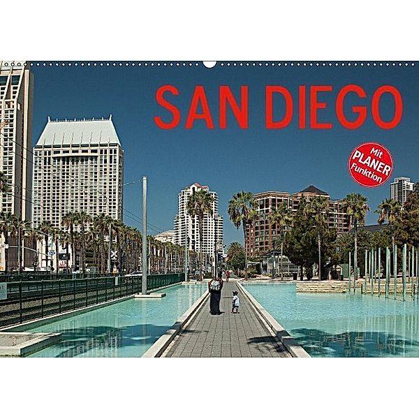 San Diego (Wandkalender 2017 DIN A2 quer), Christian Hallweger