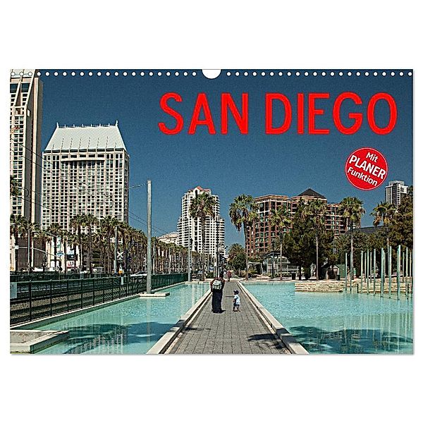 San Diego (Wandkalender 2025 DIN A3 quer), CALVENDO Monatskalender, Calvendo, Christian Hallweger