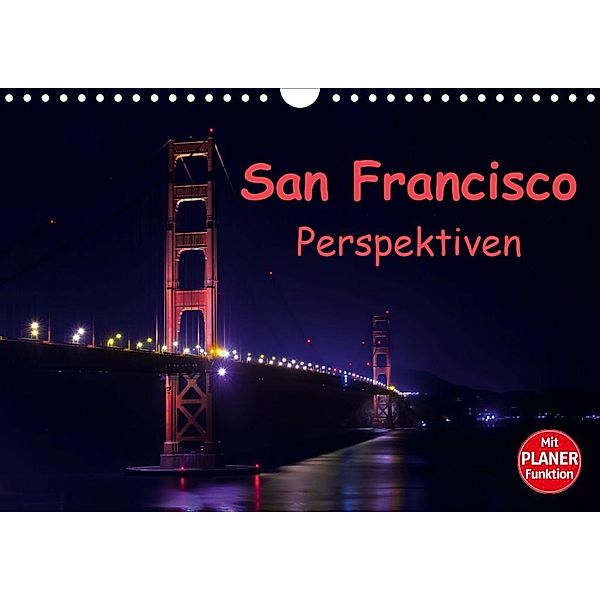 San Francisco PerspektivenCH-Version (Wandkalender 2020 DIN A4 quer), Andreas Schön