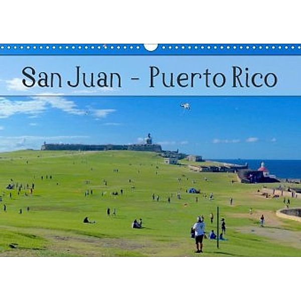 San Juan - Puerto Rico 2020 (Wandkalender 2020 DIN A3 quer), Jochen Gerken