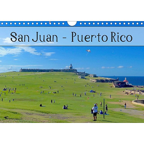 San Juan - Puerto Rico 2021 (Wandkalender 2021 DIN A4 quer), Jochen Gerken