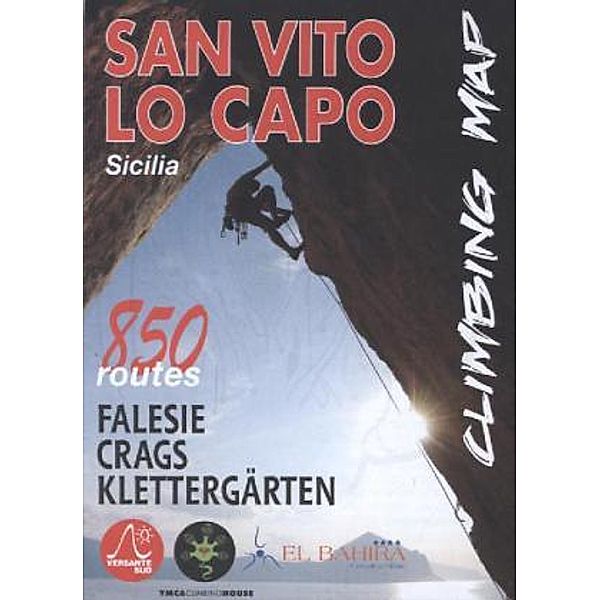 San Vito Lo Capo, Sicilia, Climbing Map, Massimo Cappuccio, Peppe Gallo, Daniele Arena