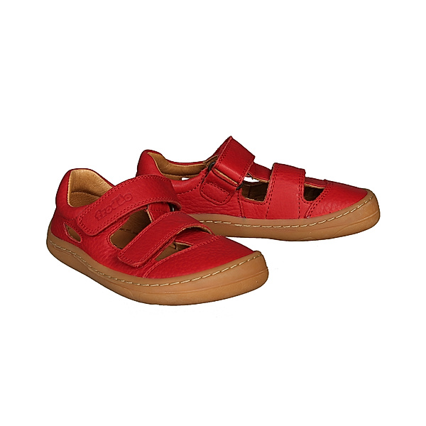 froddo® Sandale BAREFOOT D- VELCRO in red