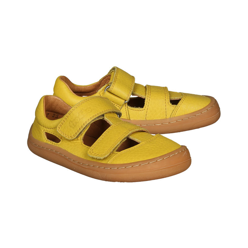 Sandale BAREFOOT D- VELCRO in yellow