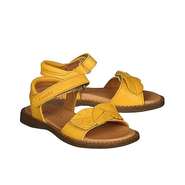 froddo® Sandale LORE LEAVES in dark yellow