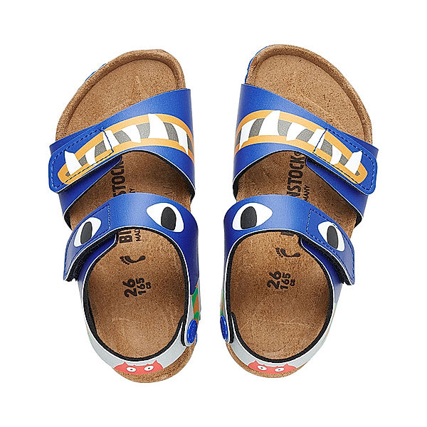 BIRKENSTOCK Sandale PALU KIDS BFDD MONSTER in ultra blue